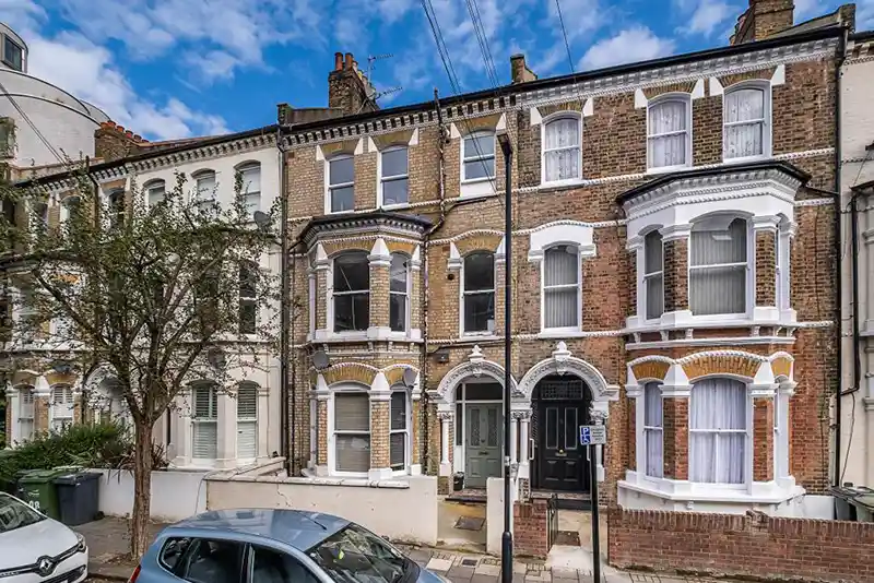Victorian terraced houses in London with older plumbing